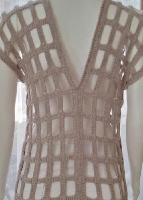 Pamuk İp Lila Renk Yazlık Bluz