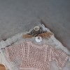KADIN YAZLIK ÖRGÜ BLUZ VE ETEK HAND MADE