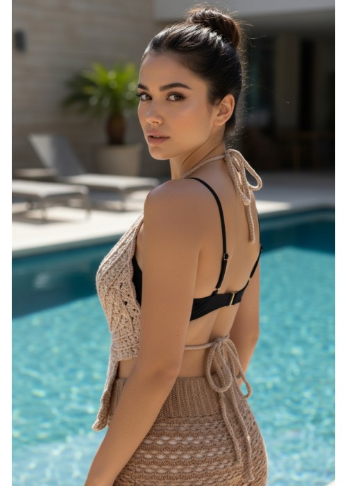 Toz Pembe Kelebek Üst