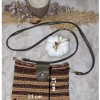KADIN, KAHVE TONLARINDA ,POLYESTER MACROME İLE ÖRÜLMÜŞ TELEFON ÇANTASI KADIN, KAHVE TONLARINDA ,POLYESTER MACROME İLE ÖRÜLMÜŞ TELEFON ÇANTASI