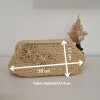 Kadın Bej Gizli Burslu Hand Made, El Örgüsü, Kağıt İpten Yazlık El Çantası, Clutch , Portföy Kadın Bej Gizli Burslu Hand Made, El Örgüsü, Kağıt İpten Yazlık El Çantası, Clutch , Portföy