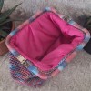 Kadın Ebruli Renk Yumuşak Doğal Rafya Gizli Burslu,Hand Made,El Örgüsü, Yazlık El Çantası,Portföy Kadın Ebruli Renk Yumuşak Doğal Rafya Gizli Burslu,Hand Made,El Örgüsü, Yazlık El Çantası,Portföy