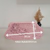 Kadın Pembe Kağıt İp Detaylı Hand Made, El Örgüsü Gizli Burslu Çanta,El Çantası, Portföy Kadın Pembe Kağıt İp Detaylı Hand Made, El Örgüsü Gizli Burslu Çanta,El Çantası, Portföy