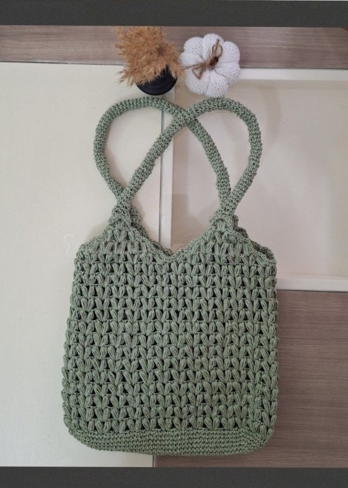 Kadın Haki Renk Buğday Modelli Hand Made El Örgüsü Yazlık Plaj Omuz Çantası Kadın Haki Renk Buğday Modelli Hand Made El Örgüsü Yazlık Plaj Omuz Çantası