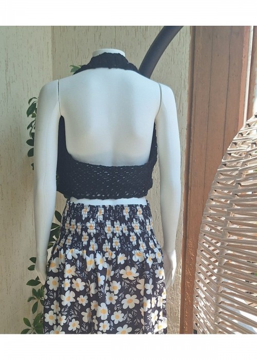 Kadın Siyah Pul Detaylı Yazlık El Örgüsü Hand Made Bolero Kadın Siyah Pul Detaylı Yazlık El Örgüsü Hand Made Bolero