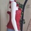 Kadın Pembe Renk El Örgüsü Hand Made Askılı Yazlık Bluz Kadın Pembe Renk El Örgüsü Hand Made Askılı Yazlık Bluz