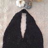 Kadın Siyah Pul Detaylı Yazlık El Örgüsü Hand Made Bolero Kadın Siyah Pul Detaylı Yazlık El Örgüsü Hand Made Bolero