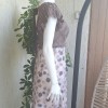 Kadın Taba Rengi Kumaş Detaylı Yazlık Örgü Elbise,Hand Made Kadın Taba Rengi Kumaş Detaylı Yazlık Örgü Elbise,Hand Made