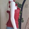 KADIN PEMBE RENK EL ÖRGÜSÜ HAND MADE ASKILI YAZLIK BLUZ KADIN PEMBE RENK EL ÖRGÜSÜ HAND MADE ASKILI YAZLIK BLUZ