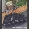KADIN SİYAH METALİK RAFYA İP  VE MEATL RENGİ SİM KARIŞIMI, HAND MADE, EL ÖRGÜSÜ GİZLİ BURSLU YAZLIK CLUTCH ÇANTA,EL ÇANTASI, PORTFÖY