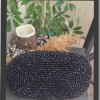 KADIN SİYAH METAL ÇANTA KULPLU METALİK RAFYA İPTEN YAZLIK EL ÇANTASI,CLUTCH ,PORTFÖY KADIN SİYAH METAL ÇANTA KULPLU METALİK RAFYA İPTEN YAZLIK EL ÇANTASI,CLUTCH ,PORTFÖY