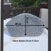 KADIN GÜMÜŞ RENGİ METALİK İP BURSLU ÇANTA HAND MADE EL ÖRGÜSÜ